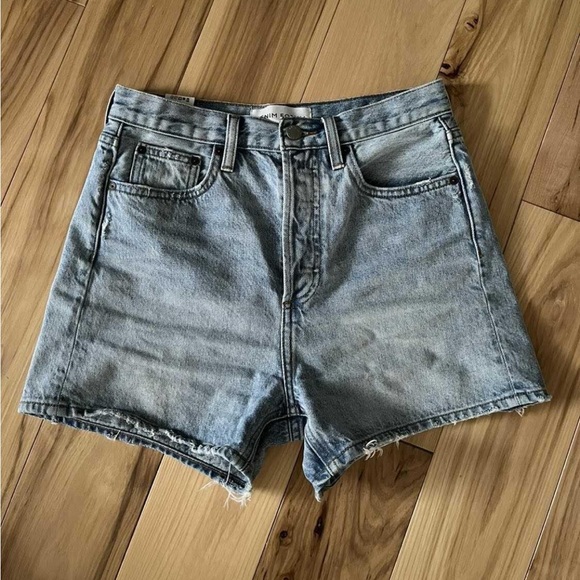 Denim Forum Joni Loose Denim Shorts - Picture 2 of 4